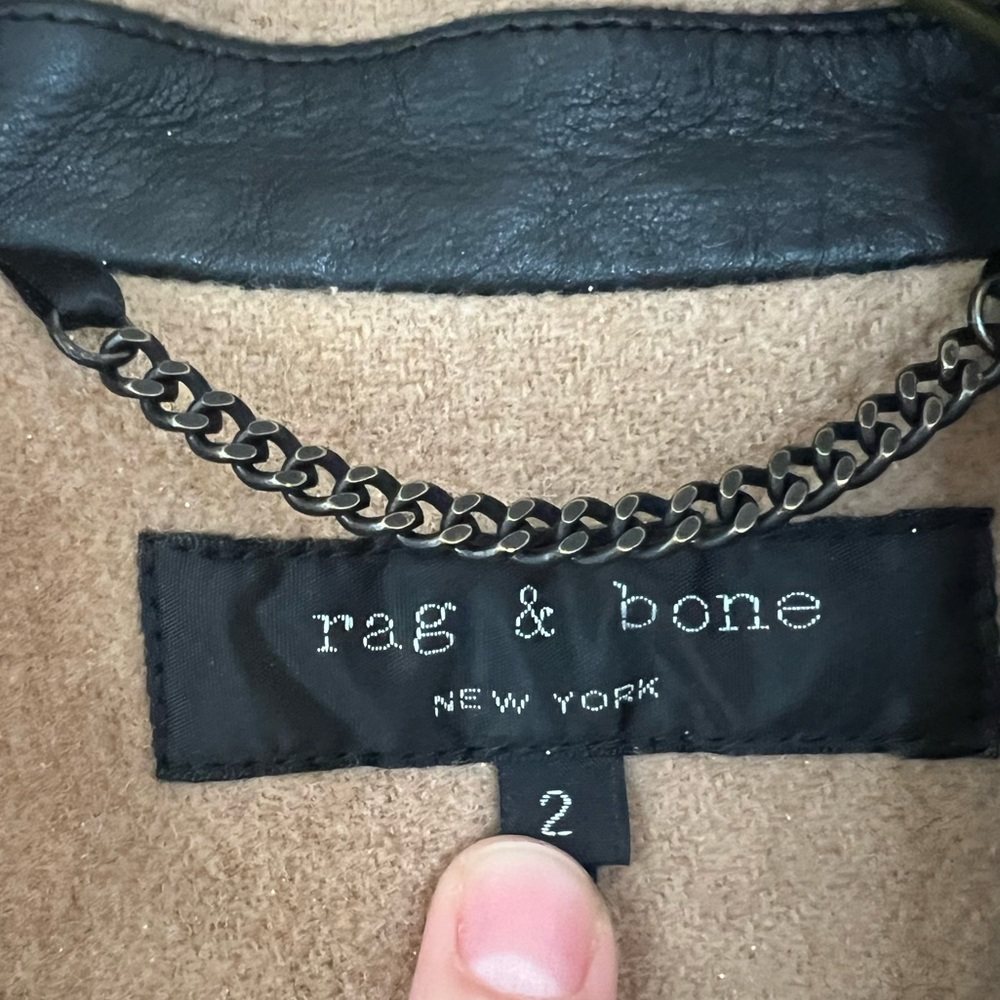 Rag And Bone Emmet Single Button Wool Coat - image 5